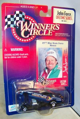 1:64 WC WINNERS CIRCLE 1977 BRUTE FORCE CHEVY MONZA FUNNYCAR NHRA JOHN FORCE - Image 1 of 2