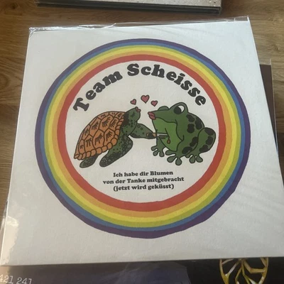 Team Scheisse - Ich Habe Dir .. 1 Pressung Inc. Poster  Vinyl LP - Bild 1 von 4