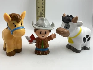 Little People Farmer Horse & Cow 2016 y 2018 - Imagen 1 de 8