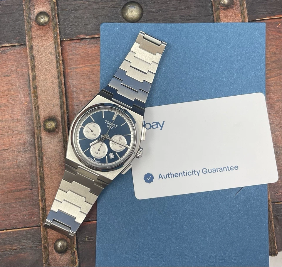 Tissot PRX Blue Men's Watch - T137.427.11.041.00 - Image 1 of 4