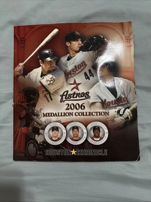 2006 Astros Medallion Collection Houston Chronicle 20 Pcs Medallion - Image 1 of 4