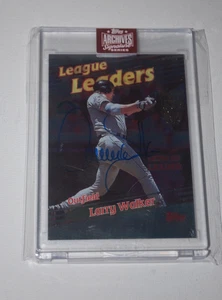 Larry Walker HOF-Topps 2023 Archives Signature Series 07/25-1998 Topps Autograph - Picture 1 of 2