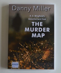 The Murder Map (Jack Frost) - Danny Miller - Unabridged Audiobook - MP3CD Audio - Picture 1 of 2