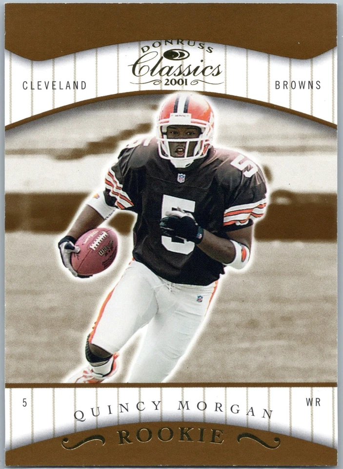 2001 Donruss Classics #127 Quincy Morgan RC /475 Kansas State Wildcats - Image 1 of 2