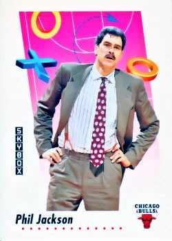 1991-92 SkyBox #381 Phil Jackson - Image 1 of 2