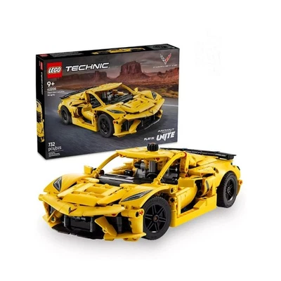 LEGO Technic Chevrolet Corvette Stingray Toy Car Model Building Kit 42205 - Image 1 of 3