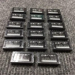 85 Parker Premium Platinum Stainless Steel Blades Safety Razor - Picture 1 of 3