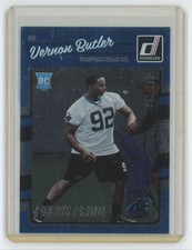 2016 Donruss Press Proofs Blue Vernon Butler . Carolina Panthers #344