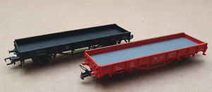 2 x Roco HO OO 'Lobster' Bogie Open Wagons, DB Cargo. Model Railway - Picture 1 of 9