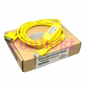 Program cable RS232 Adapter for Omron PLC USB-XW2Z-200S-CV Cable CJ/CS win7 win8 - Picture 1 of 5
