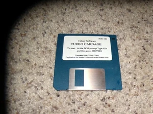 Turbo Carnage MS-DOS PC Game on 3.5" disk - Picture 1 of 1
