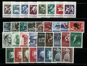 Yugoslavia Sc#564/RAJ20, 1960 Collection of 34 Stamps Mint NH OG - Picture 1 of 2