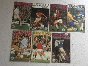 LEAGUE FOOTBALL (FOOTBALL LEAGUE REVIEW) - 1974/75 - Bewertung(en) auswählen erforderlich - Bild 1 von 2