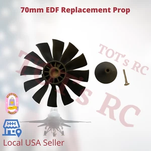 POWERFUN 70mm 12 Blade REPLACEMENT EDF  Prop - Picture 1 of 6