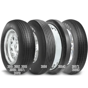 MTT-30091 Mickey Thompson Tyre, ET Front Drag, 27.5 x 4.0-15, Bias-Ply, Tubeless - Picture 1 of 1