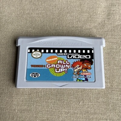 Rugrats: All Grown Up (Vol. 1) (Nintendo Game Boy Advance VIDEO) GBA Nickelodeon - Image 1 of 4