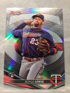 2022 Bowman's Best Royce Lewis Refractor RC #65 Minnesota Twins