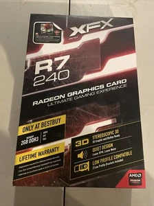 XFX R7 240 2GB DDR3 AMD Graphics Card 2012 Radeon GPU - Picture 1 of 14