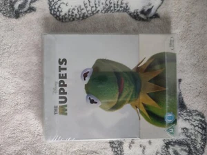THE MUPPETS - ZAVVI EXCLUSIVE RARE LIMITED EDITION BLU RAY STEELBOOK NEW SEALED - Picture 1 of 2