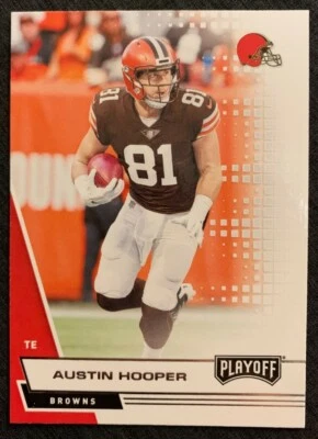 Austin Hooper 20' Playoff #40 Base, Cleveland Browns - Image 1 of 2