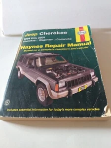 1984-2001 Jeep Cherokee Wagoneer Comanche Haynes Repair Service Manual 50010 - Bild 1 von 4