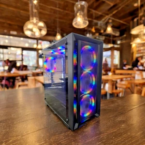 RGB Gaming Desktop PC Intel i7 3.40GHz 32 GB SSD Nvidia RTX 3060 WIN10 WIFI 6 BT - Afbeelding 1 van 11