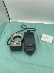 Dine Black Auto Exposure Macro Light Ring Light Point Flash For Film Camera -DPM - Picture 1 of 11
