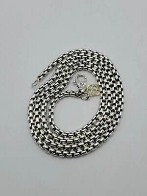 Цепочка в коробке David Yurman 3,6 мм и бирка из золота 14 карат 24 дюйма - Изображение 1 из 4