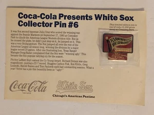 1983 AL Western Division Champions Chicago White Sox Coca-Cola Collector Pin #6 - Bild 1 von 2