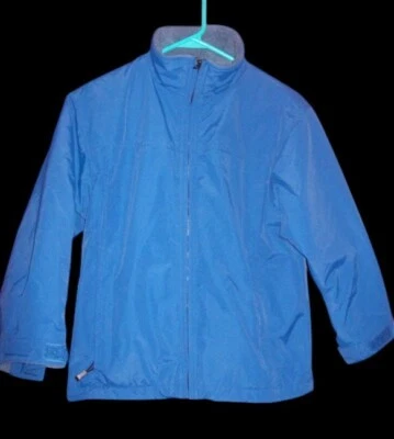 ~ Blue RUGGED BEAR Fleece Lined Jacket Boys 10-12 - Image 1 of 3
