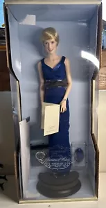 FRANKLIN MINT : DIANA PRINCESS OF GLAMOUR BOXED 17" CATHERINE WALKER NEW UNUSED - Picture 1 of 5