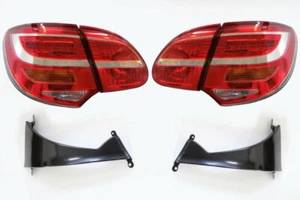 Led Tail Lights Lamp Red / Clear + cover bases For 2003~08 Toyota Corolla ZRE120 - Picture 1 of 11