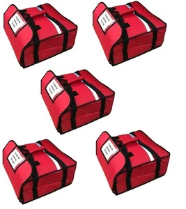 5x BOLSA XLARGE ENTREGA DE PIZZA BOLSA INSULTADA TÉRMICA 20X20X8"" PULGADAS PARA CAJAS DE 20"" - Imagen 1 de 9