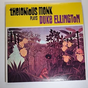 Thelonious Monk - Thelonious Monk Plays Duke Ellington Vinyl 1982 OJC-024 Mono - Picture 1 of 5