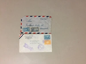 Two '30 early flight covers:Honduras,Venezuela - Picture 1 of 1