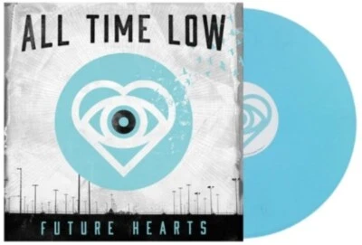 All Time Low Future Hearts LP Light Blue Vinyl New Sealed  - Image 1 of 3