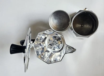Cafetera espresso italiana vintage de 2 tazas BIALETTI MOKA ESPRES ¡USADA EN EXCELENTE ESTADO! Foto 1 de 4