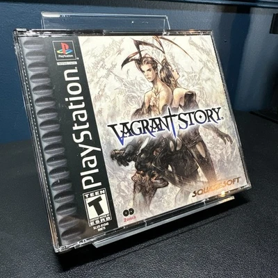 Vagrant Story (PlayStation 1 PS1) CIB Completo Limpio Probado Funciona con Reg Foto 1 de 4