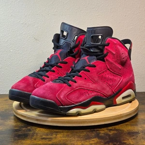 Air Jordan 6 Retro Men's Sneakers Size 9.5 Toro Bravo - Picture 1 of 15