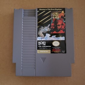 Romance of the Three Kingdoms Authentic Nintendo NES Game Working
