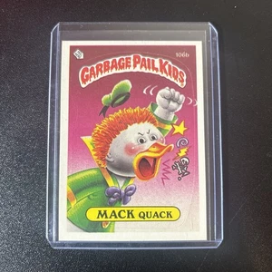 MACK QUACK 106b 1986 Topps Garbage Pail Kids Original Series 3 GPK OS3 - Picture 1 of 2