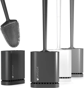 Silikon Klobürste Mit Flachem Und Biegsamem Kopf - Toilettenbürste Aus Silikon M - Bild 1 von 12