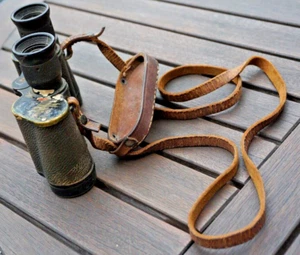 Russisches Fernglas 1941 Strichplatte Hammer & Sichel 6x30 Lederschutz ORIG. WW2 - Bild 1 von 13