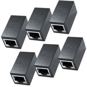 Von Frau zu Frau RJ45-Konverter Netzwerkkabel LAN-Adapter Koppler-Extender - Afbeelding 1 van 8