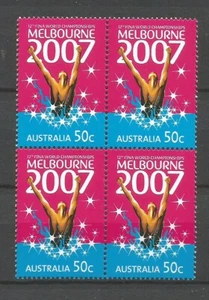 Australie Melbourne 2007 bloc de 4 timbres non oblitérés MNH /T8823 - Picture 1 of 1