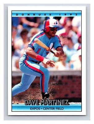 1992 Donruss #732 Dave Martinez - Image 1 of 2