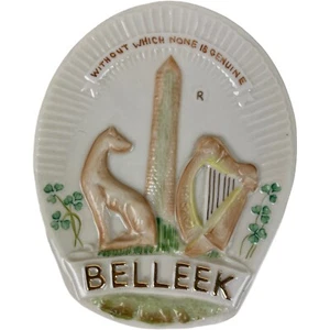 Placa Belleek Collectors Society 1979 edición especial miembros fundadores Irlanda - Imagen 1 de 3