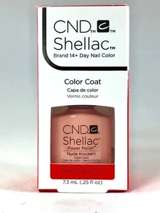 CND - Shellac Color Coat Power Polish Nude Knickers 0.25 oz - Picture 1 of 2