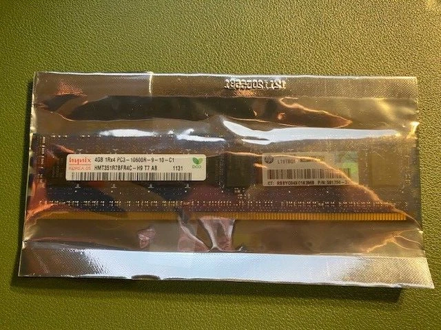 New HP 591750-371 4GB RAM | DDR3 1333Mhz PC3-10600R 1Rx4 - Image 1 of 1
