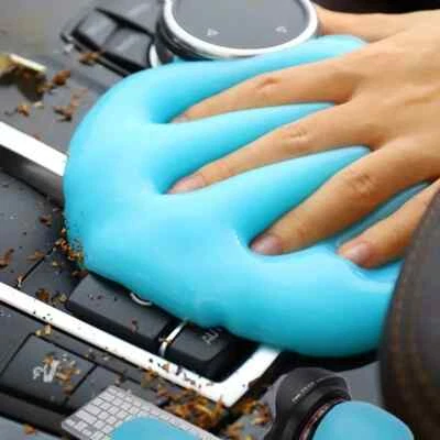 1x Car Cleaning Gel Slime Cleaning Tool Car Vent Keyboard Dirt Dust Remover 160g - Image 1 of 4